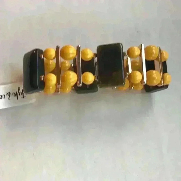 Style & Co new Gold double row beaded bracelet - Picture 7 of 8